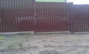ogrodzenie sztachetowe D015