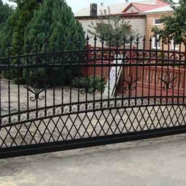 brama przesuwna D09